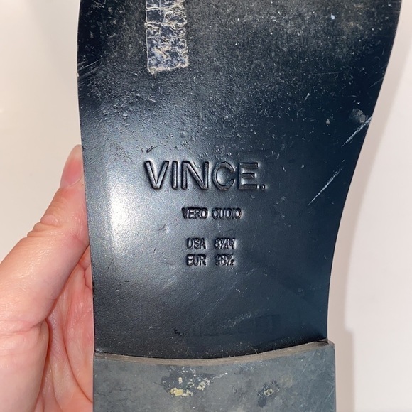 Vince Thea Leather Thong Sandal SZ 8.5 - Picture 7 of 7